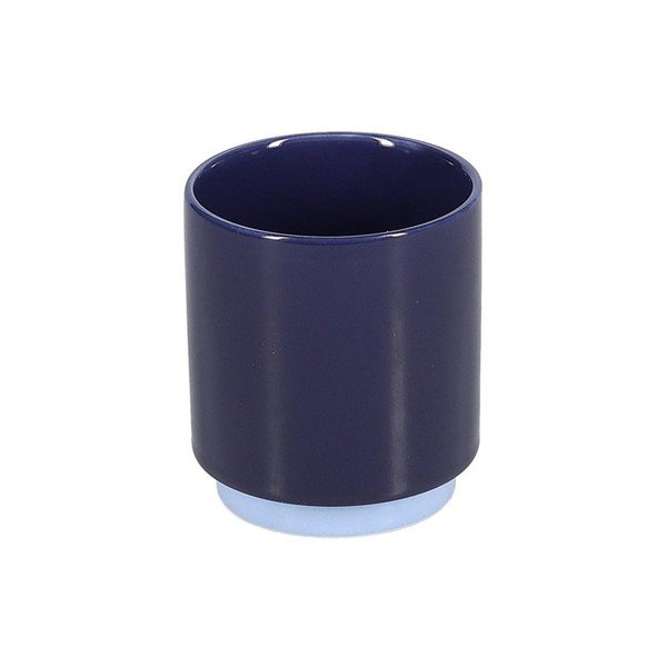 Ceașcă albastru-închis din gresie ceramică 270 ml Duo – ONA