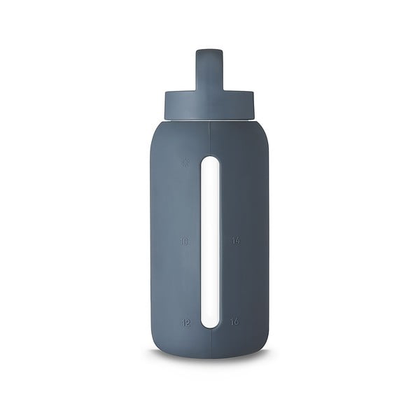 Sticlă gri închis de călătorie 720 ml Smoke Grey – Muuki