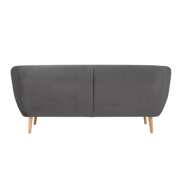 Canapea cu 3 locuri Mazzini Sofas AMELIE, gri-image-4