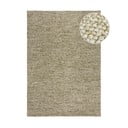 Covor kaki țesut manual din amestesc de lână 80x150 cm Minerals – Flair Rugs