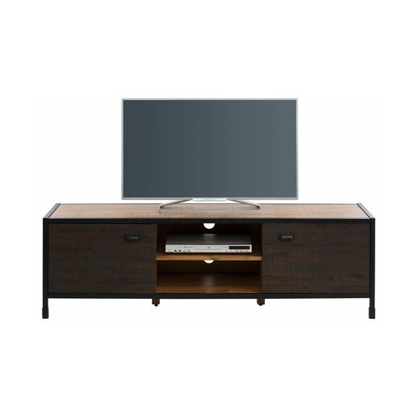 Suport TV dublu din lemn masiv de salcâm Støraa Saigon