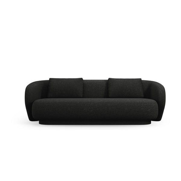 Canapea neagră 204 cm Camden – Cosmopolitan Design
