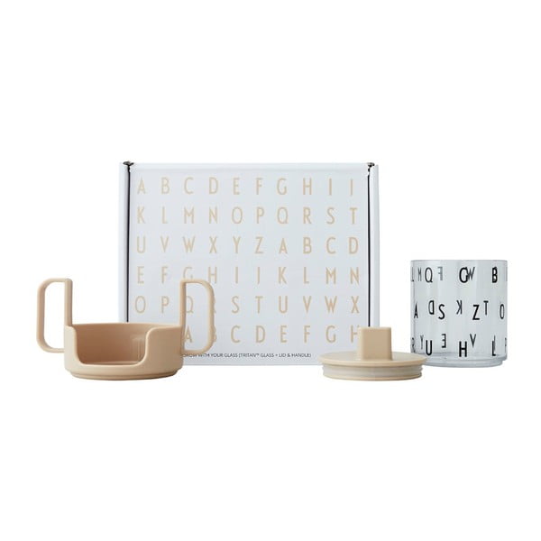 Cană pentru copii Design Letters Grow With Your Cup, bej-image-2