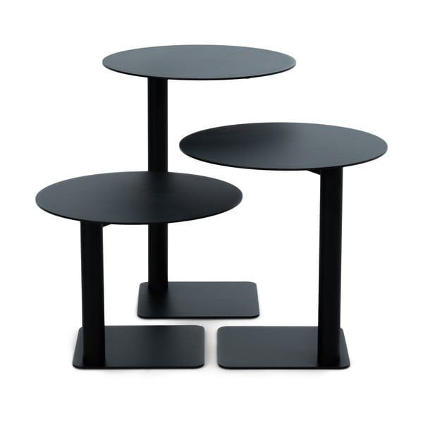 Măsuță auxiliară rotundă din metal ø 40 cm Sunny – Spinder Design-image-2