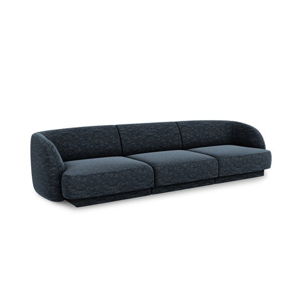 Canapea albastru-închis 259 cm Miley – Micadoni Home-image-2