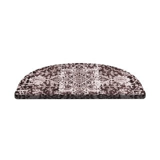 Covorașe pentru scări maro în set de 16 bucăți 65x20 cm Oriental Era - Vitaus