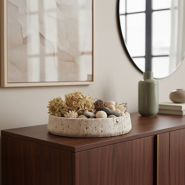 Bol decorativ din piatră ø 30 cm Tibor – Premier Housewares-image-1