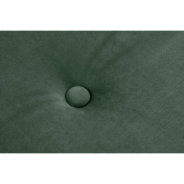 Canapea verde cu tapițerie din catifea 125 cm Magalli - Støraa-image-1