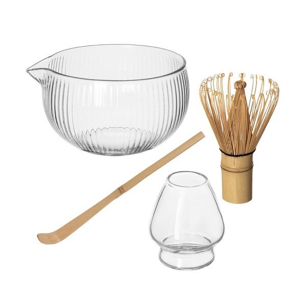 Set pentru matcha din sticlă – Orion