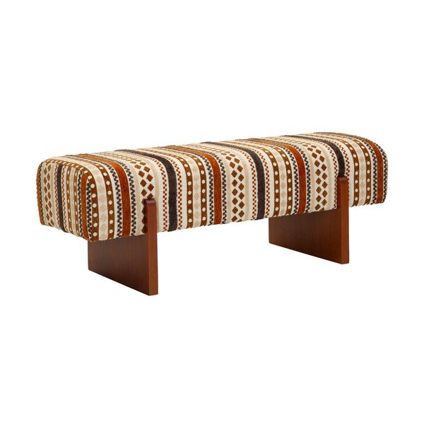 Bancă maro/bej Ethnic  – Mauro Ferretti-image-3