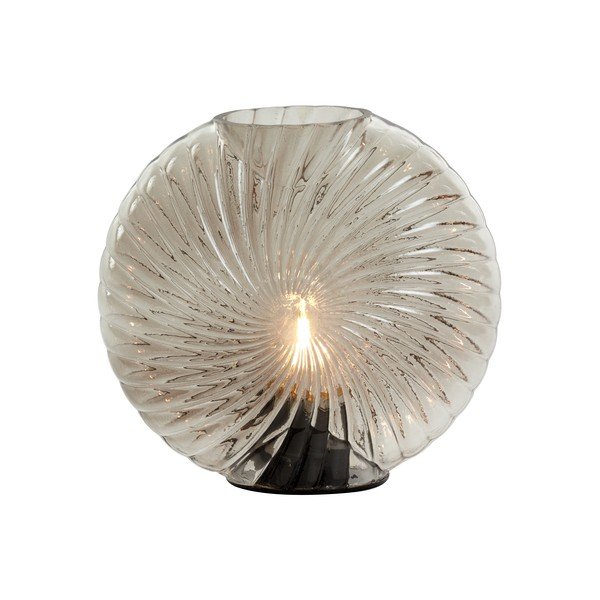 Veioză gri deschis (înălțime 16,5 cm) Milado – Light & Living-image-1