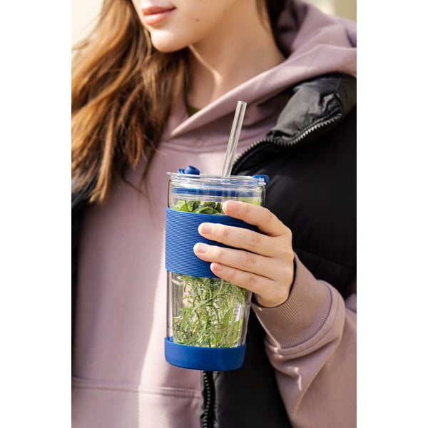 Cană termos albastră 600 ml Fuori – Vialli Design-image-1