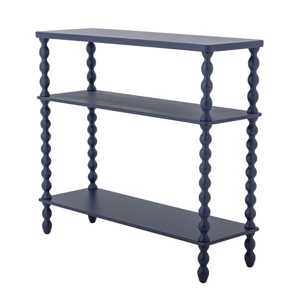 Masă consolă albastră 30x90 cm Salino – Bloomingville