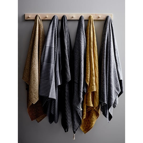 Pled din bumbac Södahl Alice, gri, 130 x 170 cm-image-1