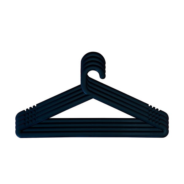 Set 4 umerașe pentru cuierul Karup Design Hongi Black, negru-image-1