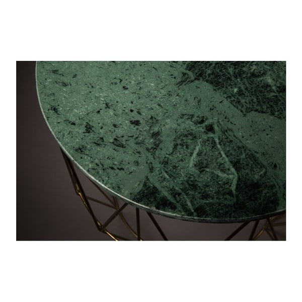 Măsuță auxiliară cu blat din marmură Dutchbone, ⌀ 51 cm-image-2