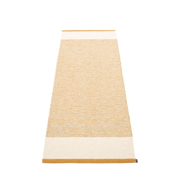 Covor tip traversă pentru interior și exterior galben ocru 85x260 cm Edit Ochre – Pappelina