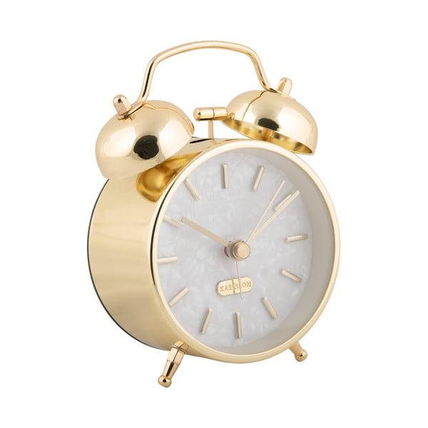 Ceas deșteptător ø 8 cm Pearl Glow – Karlsson