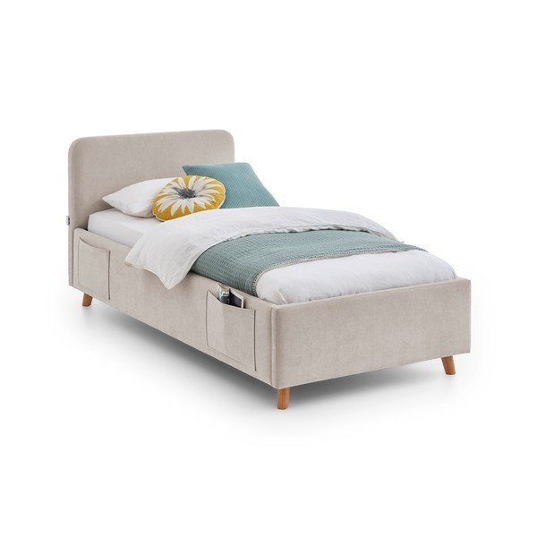 Pat pentru copii  bej fără somieră 90x200 cm Cosy – Meise Möbel