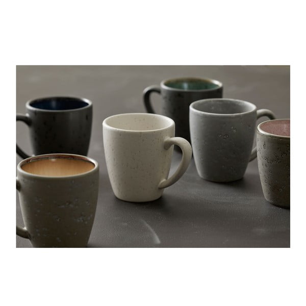 Cană verde/neagră din ceramică 190 ml Gastro Green/Black – Bitz-image-1