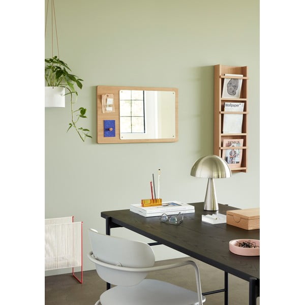 Organizator din sticlă pentru masă Hübsch Ambra, galben-image-4