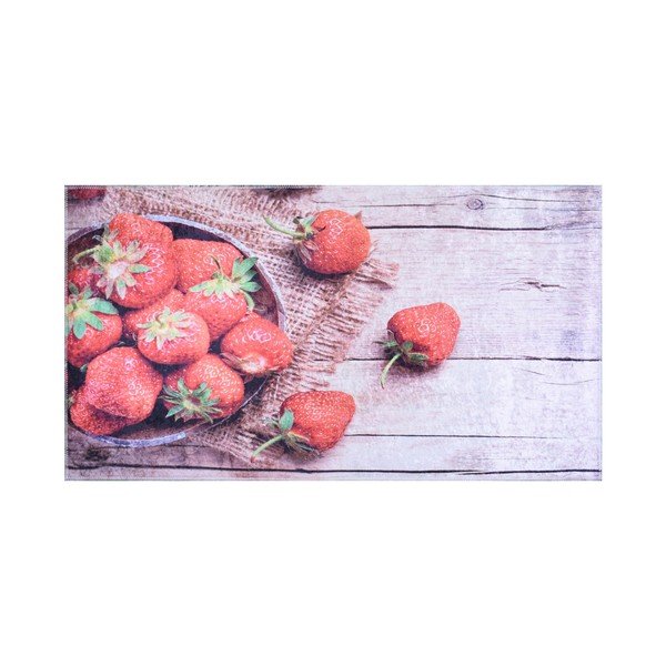 Covor rezistent Vitaus Strawberry Madness, 100 x 160 cm-image-1