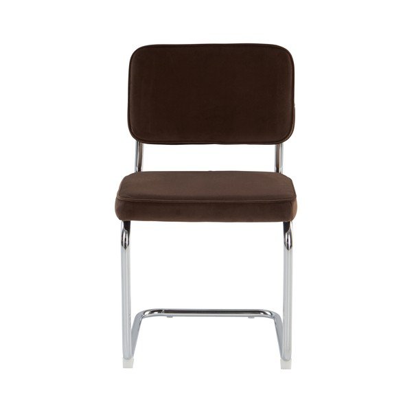 Scaune de dining maro balansoar 2 buc. din metal Hjo – Jotex-image-3