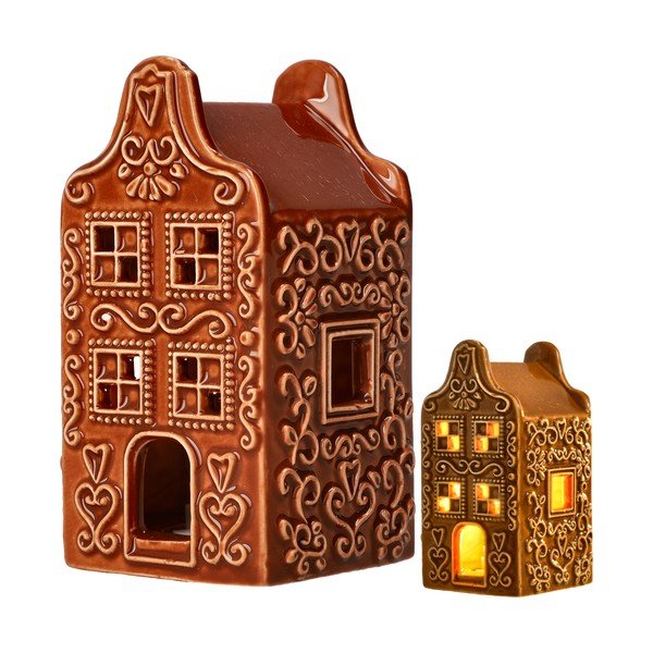 Decorațiune luminoasă de Crăciun maro cu baterii Vinterby – Dakls