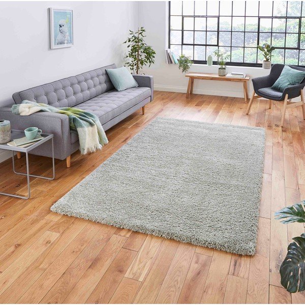 Covor Think Rugs Sierra, 160 x 220 cm, verde deschis-image-1