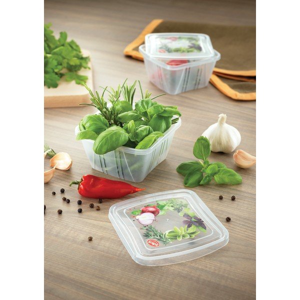 Set 3 caserole pentru mâncare Snips Classic, 0,25 l-image-1