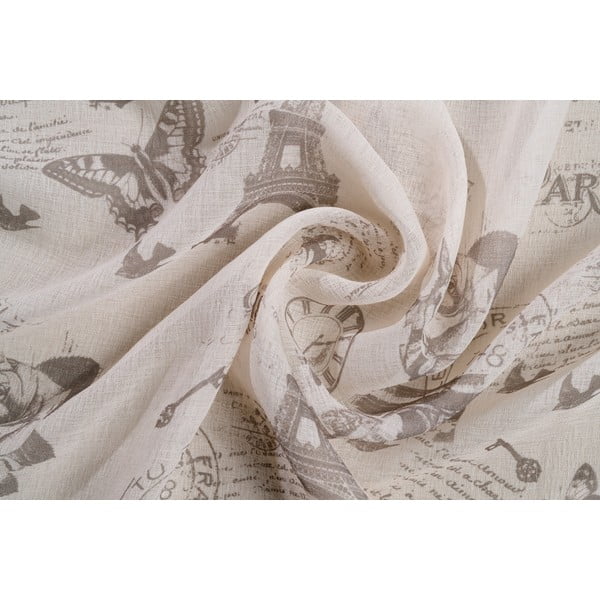 Perdea bej 140x245 cm Defence – Mendola Fabrics-image-1