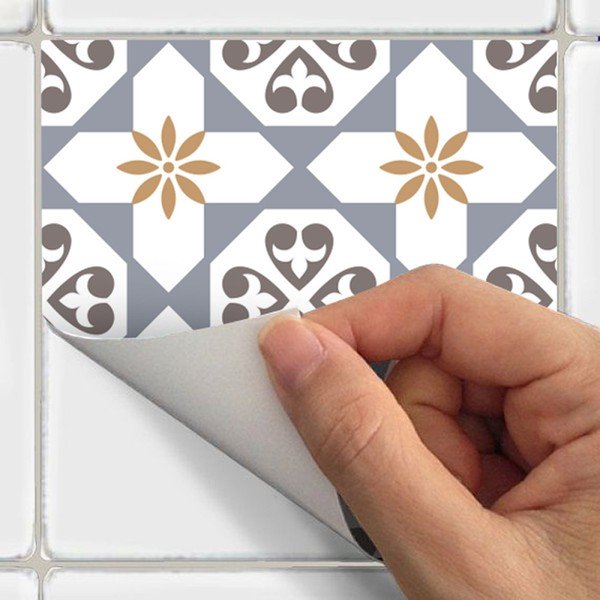 Set autocolante Ambiance Tiles Beige, 24 buc.-image-3