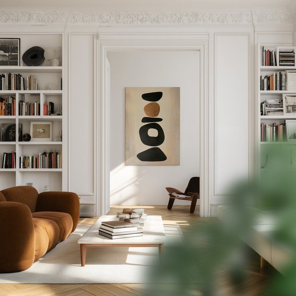 Tablou pe pânză imprimat 70x100 cm Stones – Styler-image-2