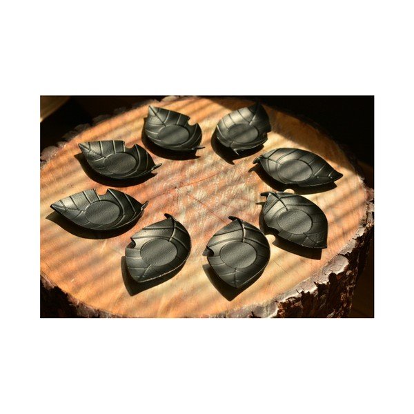 Suport pentru pahar Bambum Leaf, negru-image-2