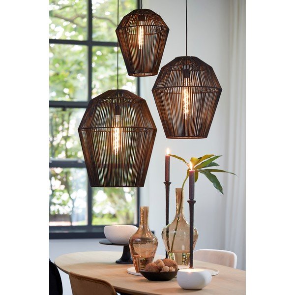 Lustră neagră ø 30 cm Deya – Light & Living-image-1