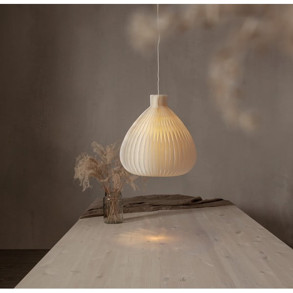 Abajur crem ø 38 cm Honeycomb – Star Trading-image-1