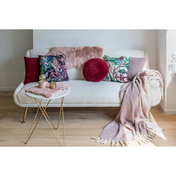 Blană artificială Tiseco Home Studio Sheepskin, 60 x 90 cm, roz-image-1