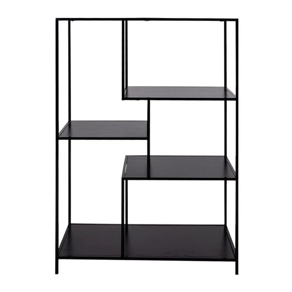 Bibliotecă House Nordic Vita Shelf, 80 x 120 cm, negru