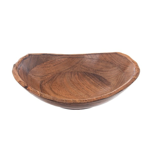 Bol în culoare naturală din lemn Mango – Orion-image-1