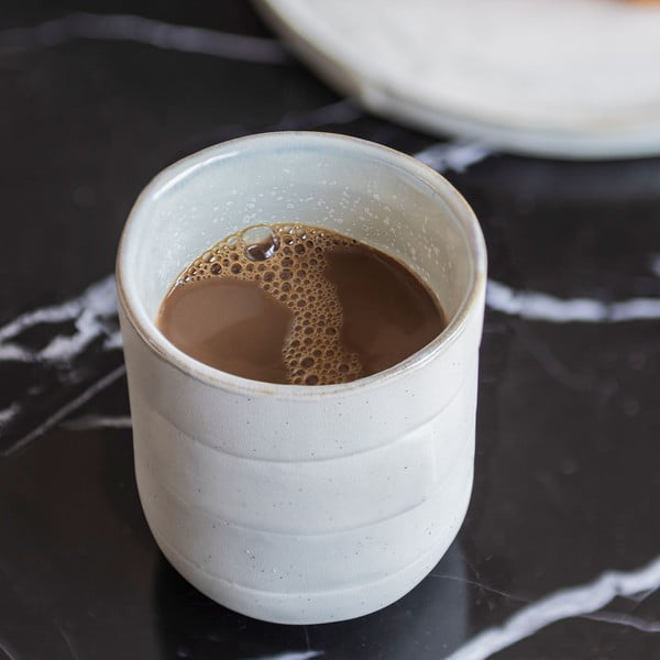 Căni albe 2 buc. din piatră 0.3 l Sand Grain – Mette Ditmer Denmark-image-2