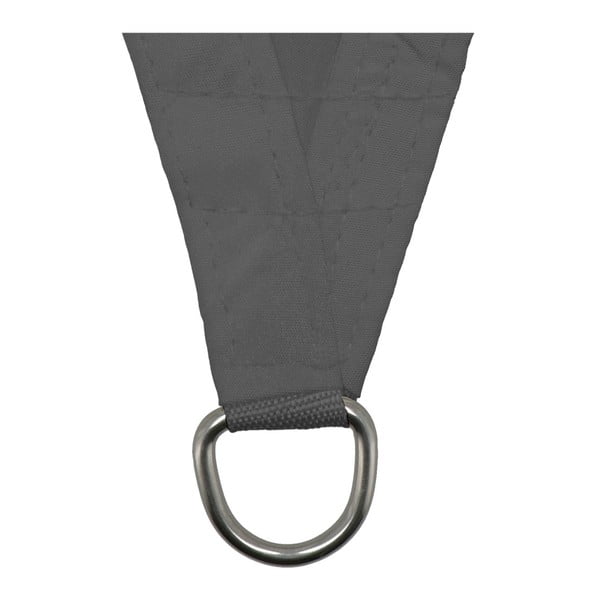 Copertină parasolar pătrată Livin' Outdoor Como, 5 x 5 m, gri-image-3