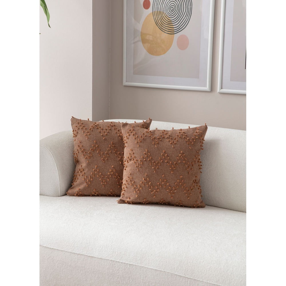 Fețe de pernă 2 buc. 43x43 cm Tuffet – Mioli Decor