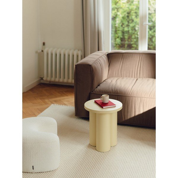 Scaun tip taburet galben Oly – noo.ma-image-3