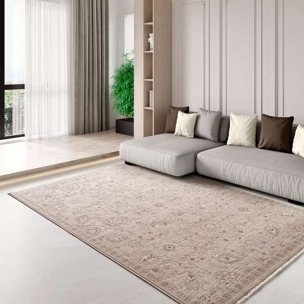 Covor bej 160x230 cm Ona – Universal-image-1