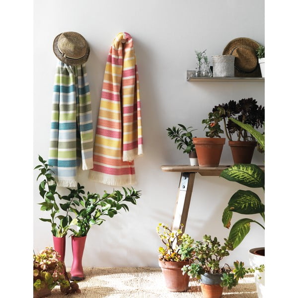 Pled Euromant Ocean albastru/verde, 140 x 180 cm-image-1