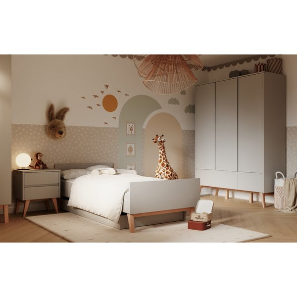 Șifonier pentru copii gri 149x52,5 cm Swing – Pinio-image-1