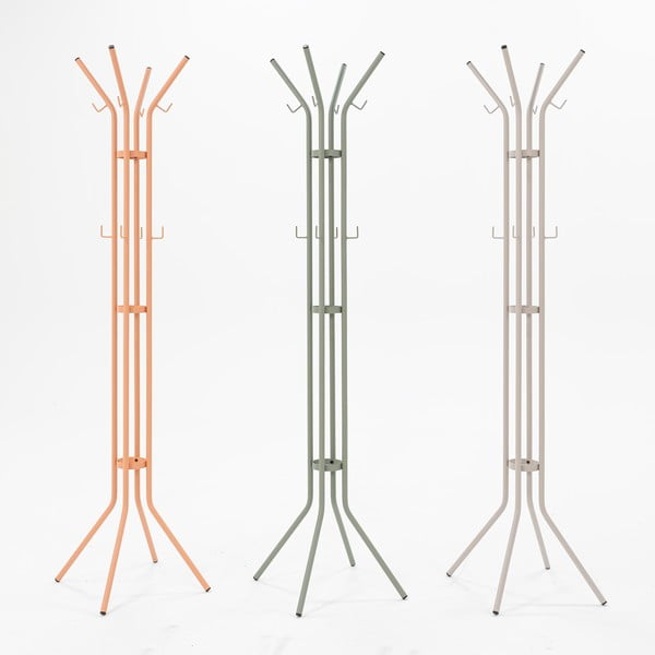 Cuier taupe din metal ø 40x170 cm Jessy – Spinder Design-image-2