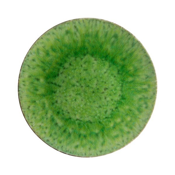 Platou pentru servire din gresie ceramică Costa Nova Riviera, ⌀ 31 cm, verde