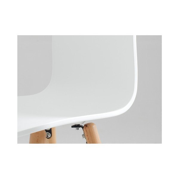 Scaun Lutton, alb-image-2