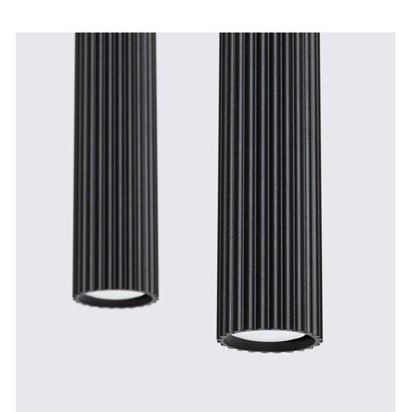 Lustră neagră din metal Gleam – Sollux-image-4